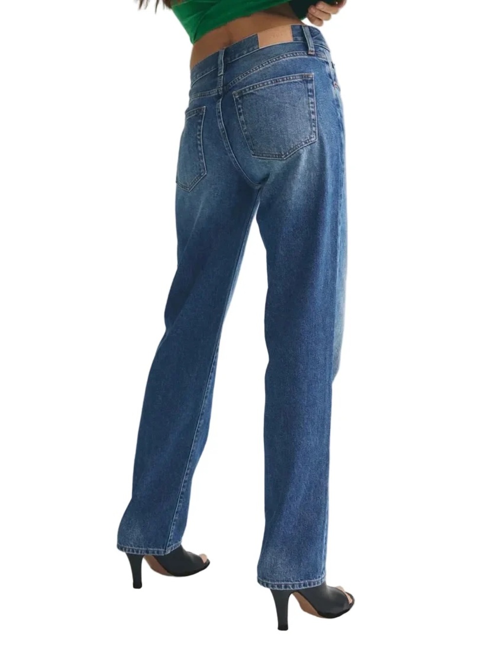 Issa Mid Rise Straight Jean - Picture 4 of 4